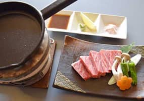 国産牛の鉄板焼き