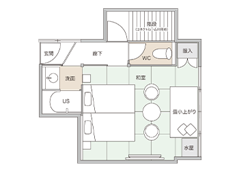 間取り図:201-小屋組-