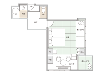 間取り図:202-小屋組-