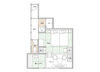 間取り図:203-小屋組-